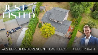 402 Beresford Crescent | Large Lot! -  Home For Sale Castlegar, BC