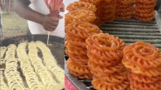 दुनिया की सबसे बड़ी जलेबीं | Biggest Jilebi In The World | Jilebi Street Sweet | Foody Naveen