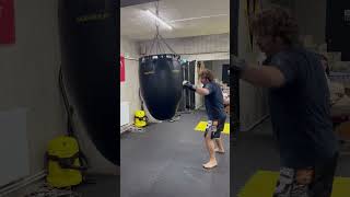 Heavy bag training