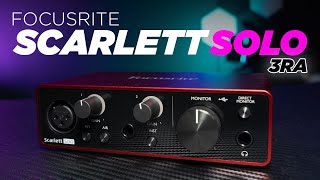 ¿Valdrá la pena? Scarlett Solo 3ra Generación | Focusrite