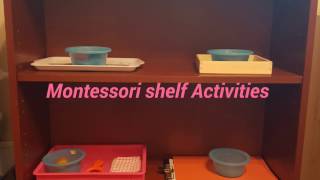 Montessori shelf Activities