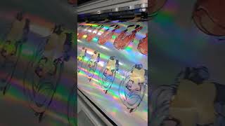 Stiker uv super hires hologram #roland #uvroland #ronitadigitalprinting