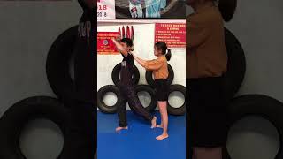 Tự Vệ Nữ Bị Nắm Vai Sau #shorts #kungfu #vothuat