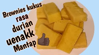 Resep mudah membuat brownies kukus tanpa mixer menul menul mantap rasanya