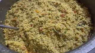 Soyabeen Pulaav | Mix Veg Pulaav | 250 Membars ke liye pulaav |Soyabeen Recipe | South Indian Recipe