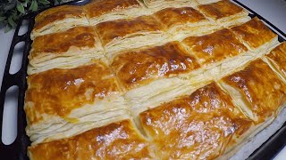 📣KAÇ TEPSİ YAPSANIZ HEPSİ FIRINDAN ÇIKTIĞI GİBİ BİTER 🤤 BÖREK TARİFİ‼️ KOLAY VE LEZZETLİ