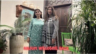 Anjum Welcome Back ! @ Mama galore ♥️ ♥️ Vlog 539