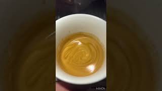 Process for the perfect espresso cream 60ml #coffee #shorts