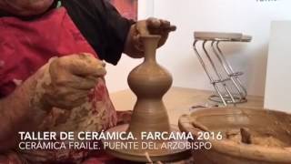 Taller de cerámica en FARCAMA 2016