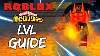 How to Level Up FAST In Boku No Roblox