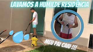 Lavamos nossa casa para mudarmos😃