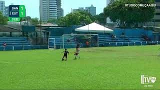 SANTA CRUZ DE NATAL 4 × 1 SCP ESTRELA POTIGUAR GOLS CAMPEONATO POTIGUAR SUB 17 2024