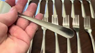 Review of 24 Pieces Dinner Forks, Pleafind Forks Silverware, 7.1 Inches Silverware Forks