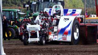 Tractor Pulling Edewecht 2011 3,5t Freie Klasse Double Screamin' FULL PULL