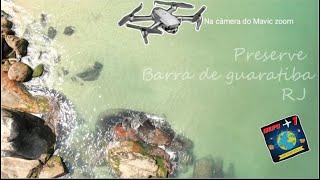 Mavic zoom registra as mais belas imagens do santuário das tartarugas em Barra de guaratiba - RJ.