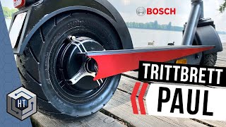 Trittbrett PAUL TOURING im Kurztest | Touren E-Scooter mit Bosch Motor | Bye Ninebot? (REVIEW)