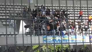 Les Ultras Parisiens au Stade Delaune (2) 04/05/2014