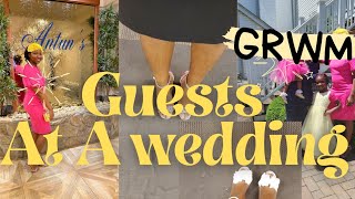 GRWM My Church Sister Got Married | Christian Garden Wedding