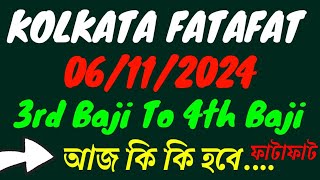 Kolkata Fatafat Unveiled: Proven Jodi and Patti Strategies from 3rd to 4th Baji