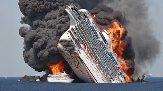 1 MINUTE AGO! Russian Cruise Ship With North Korea Elite Generals SUNK by Ukrainian F-16 AMBUSH