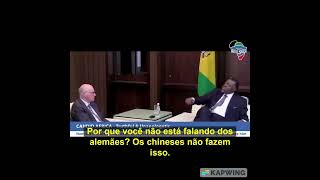 Presidente da Namíbia: Qual é o problema da Alemanha com os chineses?