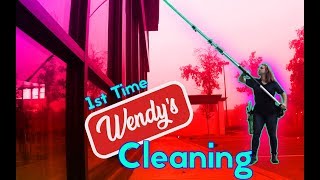 1st time Wendy's cleaning