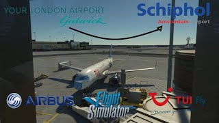 TuiFly - TCA Quadrant Airbus Edition - A320 NEO - 🌍Londyn - Amsterdam | Zapis Liev