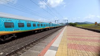 Barmer to Bandra Terminus Humsafer Special Express with SRC/WAP-4