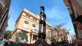 Castellers de Sant Cugat - "2d7" (Diada del Tèxtil 2024)