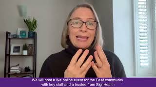 Mental Health and Deaf People Event