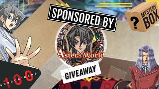 Another Wicked Opening! Asters World Yu-Gi-Oh! Sponsored Mystery Box 100 Subscriber Weekend!