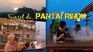 Sunset di PANTAI RINDU ||Tempat Nongkrong asyik di Bangkalan-kholit naufal