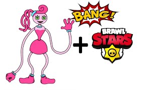 Mommy Long Legs + BRAWL STARS = ??? | FNAF Animação PARTE 20