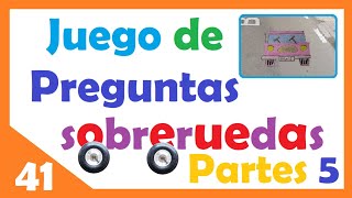 41 🟠 PREGUNTAS SOBRERUEDAS  🚑Parte 5️⃣ ¡ Juego de preguntas y respuestas ! TRIVIA