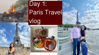 Paris Vlog : Day 1 | Things to in Paris | how we spent a day in Paris | Europe trip | travel vlog