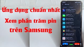 Ứng dụng tốt nhất để xem phần trăm pin trên Samsung | Giải Trí & Mẹo Vặt