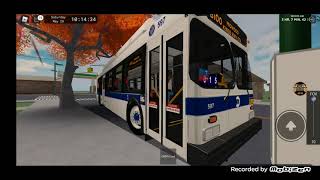 GalaxyTrainz Exclusive: MTA B100 Action @ Filmore Av/Flatbush Av