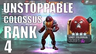 Marvel Contest of Champions | 4 Star Unstoppable Colossus Rank 4 Rank Up!