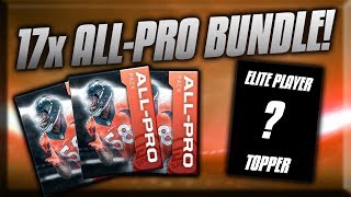 17x ALL-PRO BUNDLE OPENING! GUARANTEED ELITES! (MM18)