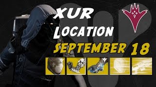 Xur Location : september 18 2015 ( The Taken King )