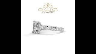 Solitaire Gold Ring 12 By Pearl Gems and Jewels