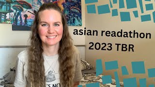 asian readathon 2023 TBR