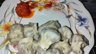 HOME MADE CHICKEN MOMO SPICY CHUTNEY KHANE KE BAAD OUTPUT DOOR KHATAM#viralvideo #shortsviral #short