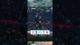 Atalanta 2 - 1 AC Milan | Serie A 2024/2025 #shorts #acmilan #atalanta