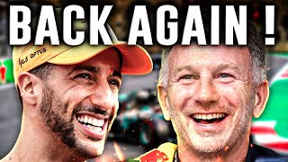 Daniel Ricciardo BOMBSHELL Formula 1 Return EXPOSED !