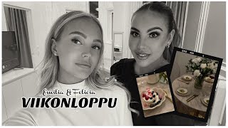 KOLMEN RUOKALAJIN ILLALLINEN KOTONA || Emilia & Felicia