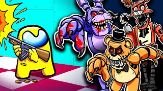 FNAF Animatronics Take Over Among Us and It's CHAOTIC