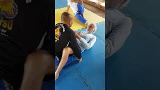 Grade Mestre Armando Wriedt 93 anos  9°dan#jiujitsu #defesa pessoal