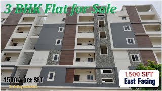 3 BHK Flat for Sale at Hasthinapuram # P18 || Z P Road || BN Reddy Nagar || Hyderabad ||