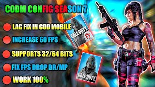 How to fix lag in codm 7s | HOW TO UNLOCK MAX GRAPHIC in cod mobile | fix lag config